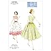 VOGUE PATTERNS V8789 Misses/Misses Petite Dress and Cummerbund, Size A5 (6-8-10-12-14)
