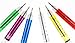 8 Syringe Designed Pens, 8 Different Coloured Syringe Pen All Black Ink Great for Nurse Costume or Doctor Gift