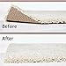 Anezus Rug Grippers, 20 pcs Anti Curling Rug Gripper to Keep Rug in Place Make Edges and Corners Flat Carpet Gripper Pad for Kitchen Bathroom