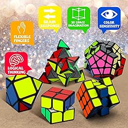 STEAM Life Educational Speed Cube Set 5 Pack Magic
