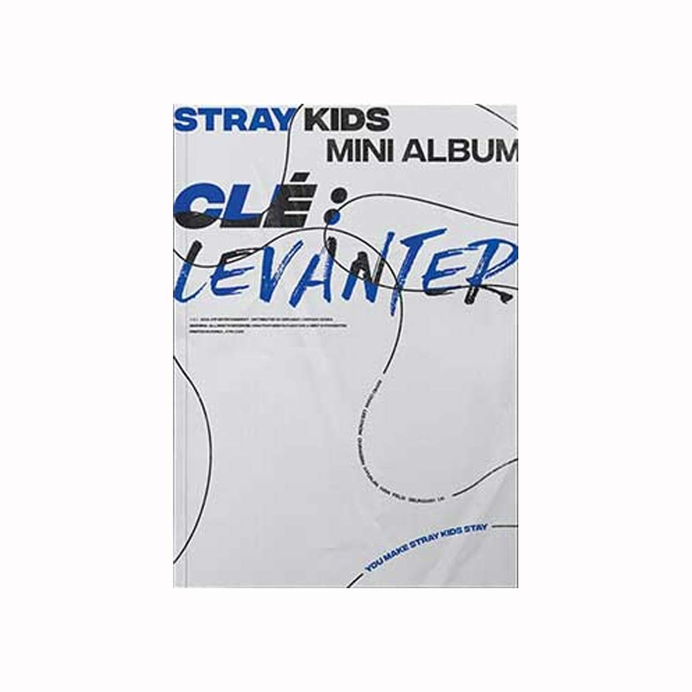 STRAYKIDS : Cle : Levanter (Cle Ver) Album CD-R+Photobook+Special Page+QR Photocards+(Extra 4 Photocards+1 Double-Sided Photocard+Pocket Mirror)