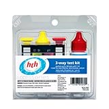 Pool chemical test kit