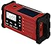 Sangean MMR-88 RED AM/FM/Weather+Alert Emergency Radio. Solar/Hand Crank/USB/Flashlight, Siren, Smartphone Charger (RED) Special Edition