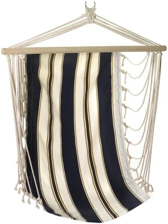 Navy Striped Hanging Chair