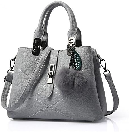 FTSUCQ Womens Fashion Plaid Tote Shoulder Messenger Bags Handbags Hobos Satchels