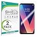 (2-Pack) Screen Protector for LG V30, V30S ThinQ, V30S+ ThinQ, V35 ThinQ Screen Protector [Flexible Clear Film] Case Friendly Accessories