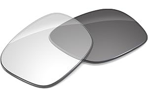 Tintart Replacement Lenses Compatible with RayBan Meta Wayfarer RW4008 53mm AI Glasses, UV Protection, Transition