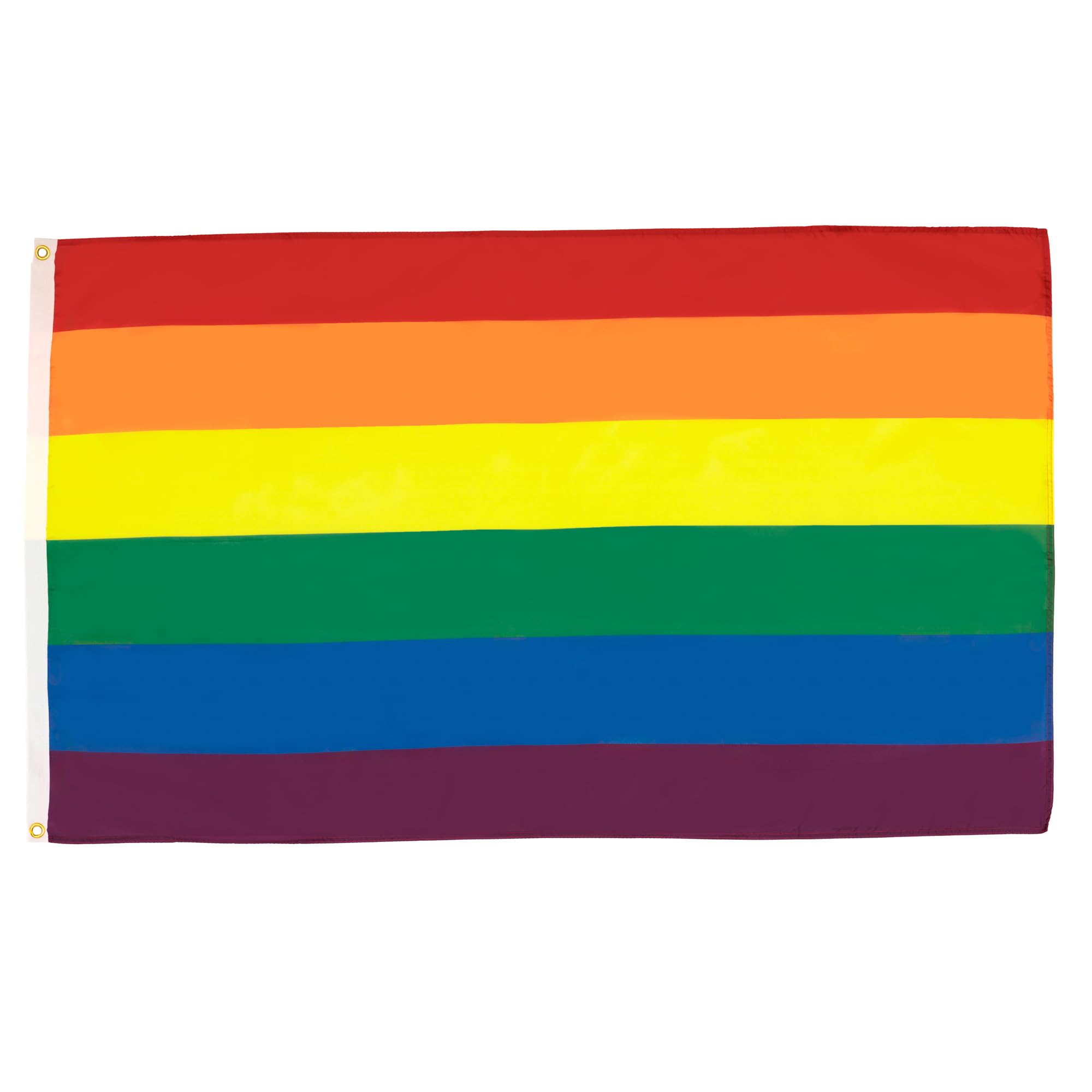 AZ FLAG - Rainbow Flag - 2x3 Ft - 100D Polyester Gay Pride Banner with Two Metal Grommets - Fade Resistant - Vivid Colors - 2' x 3' Feet - 90x60 Cm