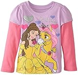 Disney Girls' Princess Belle Long-Sleeve Tee