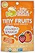 Little Duck Organics, I Love Tiny Fruits, 100% Organic Freeze Dried Snacks, Strawberry and Mango, 6 Count