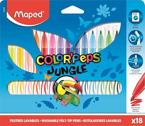 Maped 845421 Marker – Pack of 18