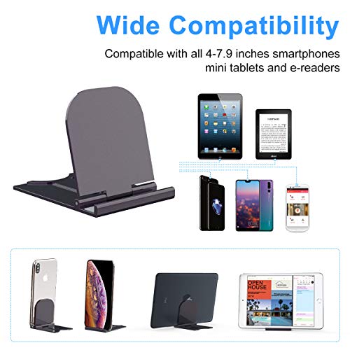 Cell Phone Stand 4 Pack Phone Holder Adjustable Foldable Tablet Stand Compatible with iPhone 11/11 Pro/11 Pro Max/Xs MAX/XR/XS/X Galaxy S10/S9/S9 Plus/Note 9 Google Pixel and More