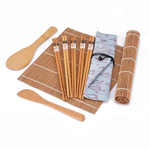 Bamboo Original Sushi Rolling Mat, (Bamboo)