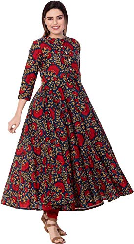 printed frock suit design