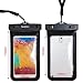 DandyCase Waterproof Case for Samsung Galaxy S5, Samsung Note 3 / 2, Samsung Galaxy MEGA, LG G2, HTC One Max, Nokia Lumia 1520, Motorola Droid Ultra - Also fits other Large Smartphones up to 6.3