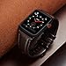 OUHENG Compatible with Apple Watch Band 38mm 40mm, Genuine Leather Band Replacement Compatible with Apple Watch Series 6 5 4 3 2 1 SE 38mm 40mm, Dark Brown