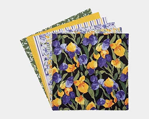 Connecting Threads Print Collection Precut Quilting Fabric Bundle 10" Squares (Regelia) - Thumbnail 7