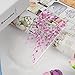 S7 Case,Galaxy S7 Case - Badalink Ultra Thin Anti-slip Soft TPU Case with Fancy Colorful Painting Pattern Clear Transparent Cover for Samsung Galaxy S7 (2016) - Branches with Pink Flowers