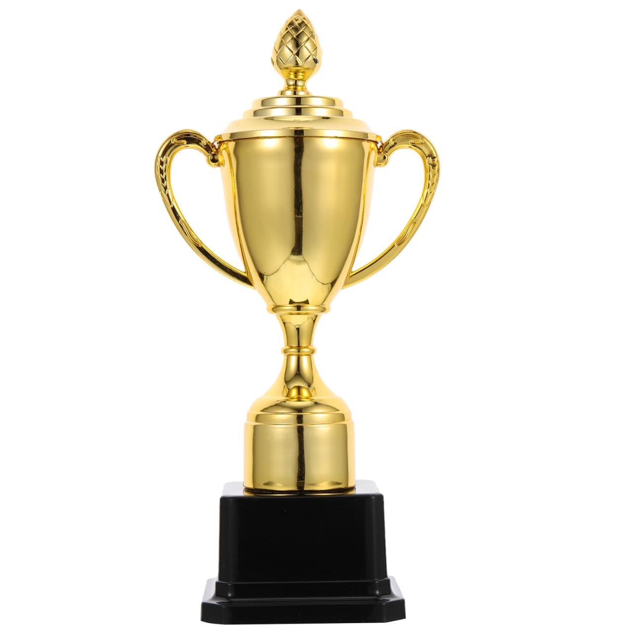STOBOK Gold Award Trophy Cup Large Trophy Props First Place Winner Award Trophies Prize Cup Toy for Party Favors Sports Event Game Rewards