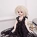 Jili Online Trendy Princes Lace Dress Skirt Outfit for 1/3 1/4 BJD SD LUTS Dollfie Black