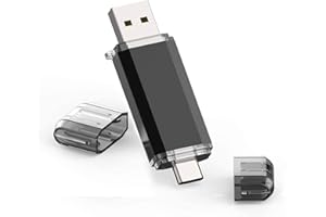 KOOTION 64 GB USB C Flash Drive USB 3.0 Memory Stick 2 in 1 USB 3.0 and USB Type C Thumb Drive High Speed up to 90 MB/s Dual 