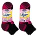 6 Pairs Dr. Scholl’s Women’s Tri-Zone Comfort Socks Ladies Padded Arch Support