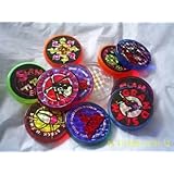 Set of 8 Assorted Style and Type Pog / Milkcap / Game Slammers