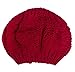 JOVANA New Arrival Top Fashion Winter Warm Women Lady Yong Girls Baggy Beret Chunky Knit Knitted Braided Beanie Hat Ski Cap Crochet Knitted Hat Knitted Crochet Oversized Slouch Hat for Women (Red)