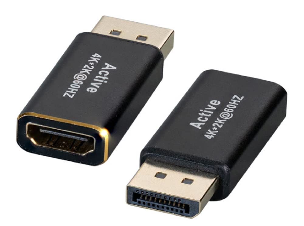 EFB DisplayPort Adapter, DP Male to HDMI Type A Female, 4K60Hz