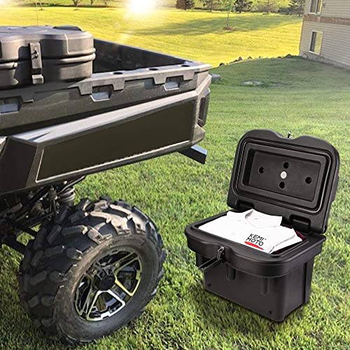 KEMIMOTO UTV Bed Box for Storage Compatible with Polaris Ranger 500 570 900 1000/XP General 1000