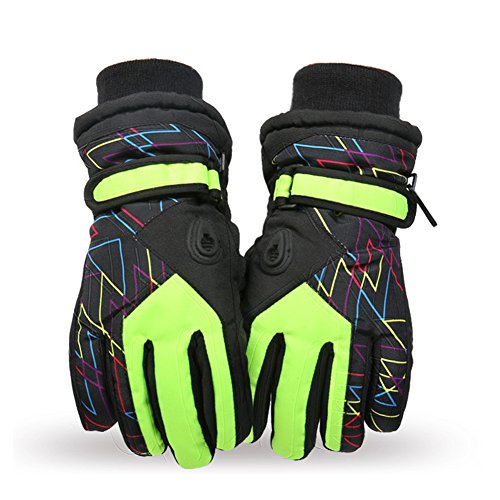 image for LingAo Warm Gloves Waterproof Skiing Gloves for child Wear-resistant W