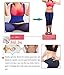 Burning Fat Sauna Sweating Vest Shirt Neoprene Hot Waist Trainer Tank Top No Zip Easy Wear (L, US 12-14, Blue Sauna Sweating Vest)