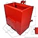 Titan Attachments Ballast Box for 3 Point Category 1 Tractor and Loader Hitches