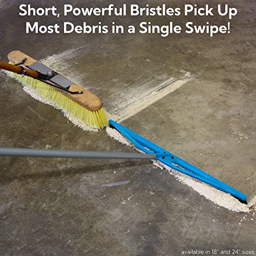 bigWISP, Lightweight Push Broom Outdoor Indoor MultiSurface Stiff