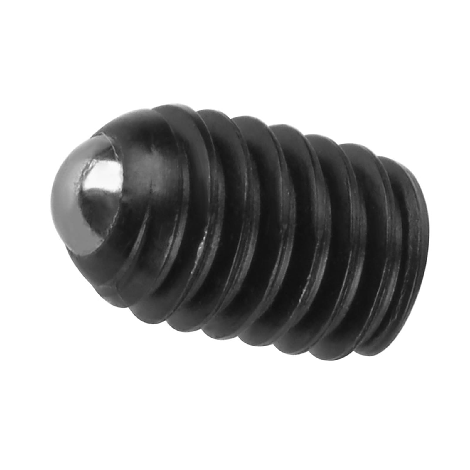 10Pcs Hex Socket Spring Ball Plunger Carbon Steel M4 Ball Detent Pin M4x8 for Precision Positioning and Locking Mechanisms