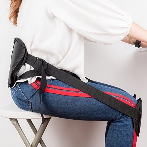 Back Support Belt, LIFU Posture Correcting Lumbar Support with Adjustable Straps,Relieve Back Pain by Posture Brace Suitable in Office or at Home or Outdoors