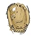 Wilson A500 Baseball Glove, Black/Blonde/Red, Left Hand