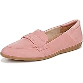 Dr. Scholl's Womens Emilia Slip On Loafer Rose Pink Microfiber 6 M