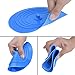 Mudder Silicone Tub Stopper Drain Plug for Kitchens, Bathrooms and Laundries 6 Inches (Blue)