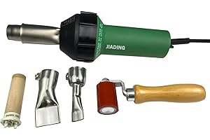 JIADING Professional 1600W Hot Air Gun PVC Heat Gun Hand Held Plastic Welder heating gun