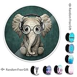 Multi-Function Mounts and Stands,Expanding Stand Grip Pop Mount Socket for Smartphones, iPhone and Tablets-Elephant1