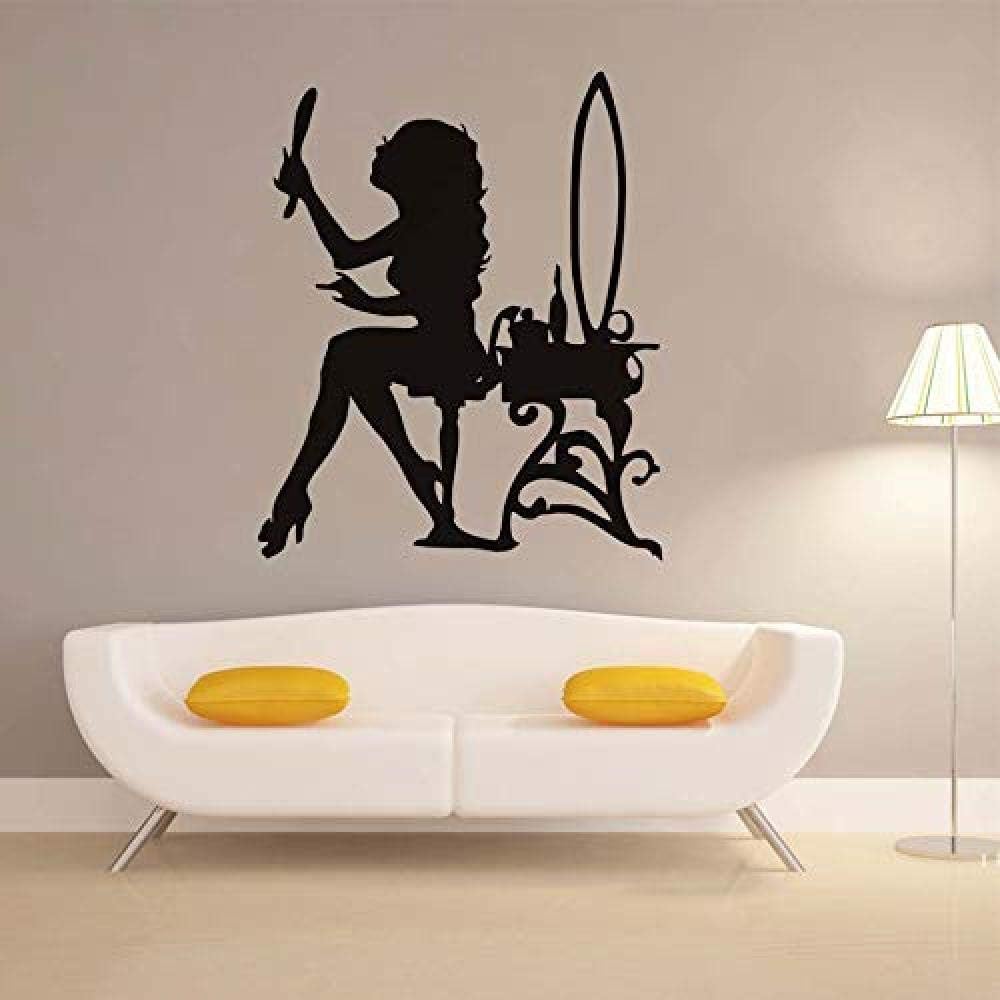 Adhesivo De Pared Para Salón De Belleza Para Niñas, Espejo De