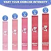 RT-Designs-Fabric-Exercise-Bands-5-Level-Resistance-Band-Set-Non-Slip-Fitness-Accessories-with-Drawstring-Travel-Storage-Bag-Resistance-Exerciser-Loop-Belts-Portable-Home-Workout-Essentials R&T Designs Fabric Exercise Bands - 5-Level Resistance Band Set - Non-Slip Fitness Accessories with Drawstring Travel…