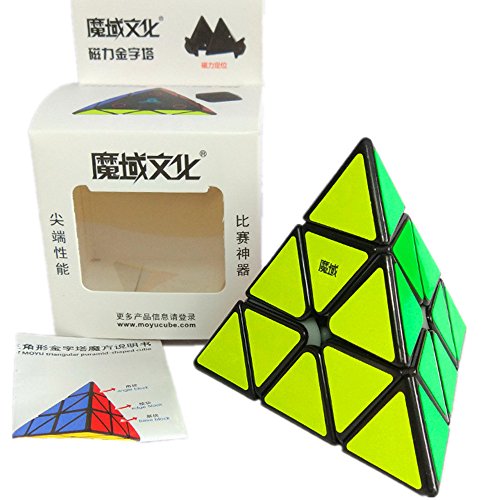 Cuberspeed moyu magnetic pyraminx black magic cube magnetic pyram…