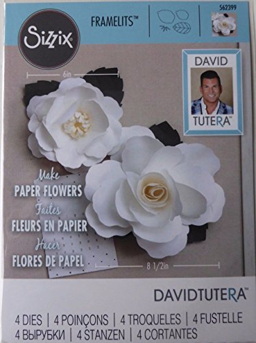 Sizzix Framelits Large Rose 4 muere # 562399