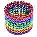 JIAKELOVEYI 8 Colors 216 Pcs of 5MM DIY Magnets Toys Magnetic Fidget Blocks Building Blocks for Development Learning and Stress Relief Magnet Office Desk Toys for Adults