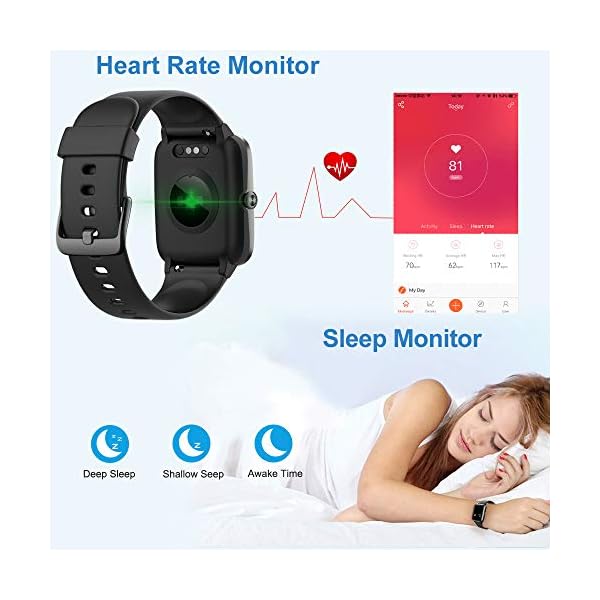 Willful-Smart-Watch13-Touch-Screen-SmartwatchFitness-Trackers-With-Heart-Rate-MonitorWaterproof-IP68-Activity-Trackers-Watch-Pedometer-StopwatchSmart-Watch-for-Men-Women-for-iPhone-Android-Phone Willful Smart Watch,1.3" Touch Screen Smartwatch,Fitness Trackers With Heart Rate Monitor,Waterproof IP68 Activity Trackers Watch Pedometer Stopwatch,Smart Watch for Men Women for iPhone Android Phone