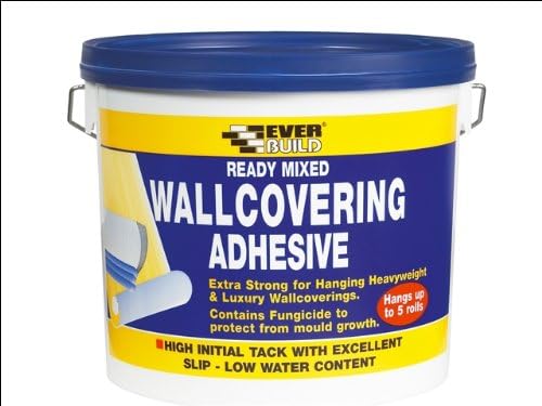 Everbuild WALLRD4 Ready Mixed Wallcovering Adhesive 4.5Kg