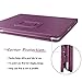 Screen Protector for iPad 2 / iPad 3 / iPad 4, GARUNK Tempered Glass Screen Protector [9H Hardness] [Crystal Clear] [Scratch Resist] [Bubble Free Install] for iPad 2 3 4 Gen 9.7-inch - Purple