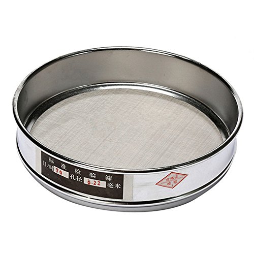 10 Mesh 2mm Aperture Lab Standard Test Sieve Stainless Steel 20cm - Thumbnail 4